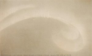 Aurora Borealis, At Kåfjord, (finmark), January 24th 1839 At 7.25 Pm — Léon Sabatier