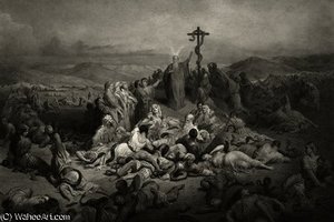 Moses And The Brazen Serpent — Paul Gustave Doré