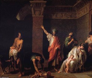 Cyrus And Astyages — Jean Charles Nicaise Perrin