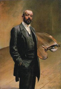 Self-portrait With A Palette — Jacek Malczewski