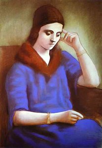 Porträt von Mme Olga Picasso