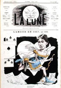 Caricature Of Cora Pearl