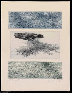 The Sea Shines, State 7, From The Portfolio A Genesis — Gabor Peterdi