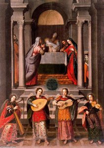 Presentación Del Niño En El Templo,