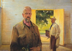 Passing On The Palette — Jacek Malczewski