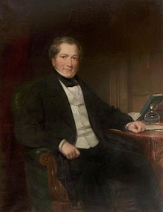 John Heathcoat (1783–1861), Inventor Of The Bobbin Net Machine — William Gush, Academic Portraiture