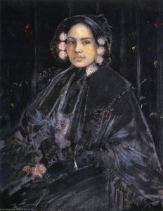 Portrait Of Mrs. Julius Erson — William Merritt Chase