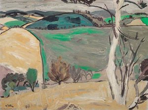 Landscape Above Stow — Sir William George Gillies