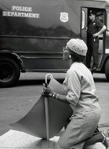Core Demonstration, Brooklyn, New York — Leonard Freed
