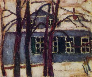 House In Abramtsevo — Pyotr Konchalovsky