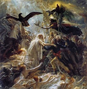 Ossian Receiving The Ghosts Of French Heroes — Ан Луј Жироде, Romanticism