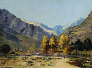 Corsican Landscape — Frederick William Elwell