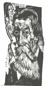 Portrait Of Ludwig Schames — Ernst Ludwig Kirchner