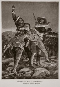 The Gallant Bugler Of Fort Itala — Richard Caton Woodville