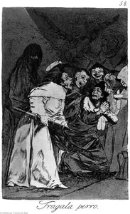 Swallow It, Dog — Francisco José De Goya Y Lucientes, Romanticism