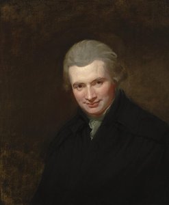 Self Portrait In A Purple Coat — George Romney