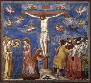 No. 35 Scenes From The Life Of Christ: 19. Crucifixion — Giotto Di Bondone, Early Renaissance