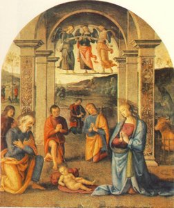 The Presepio — Vannucci Pietro (le Perugin), High Renaissance