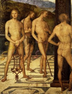 Four Naked — Pietro Perugino, High Renaissance