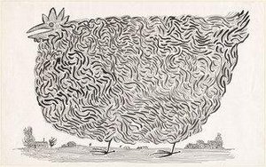 Hen — Saul Steinberg