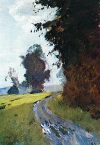 Evening. Path. — Isaak Ilyich Levitan, Realism