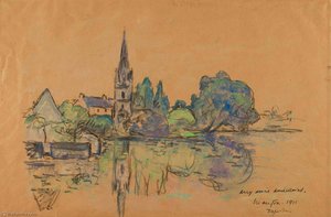 Landscape — Maxime Emile Louis Maufra
