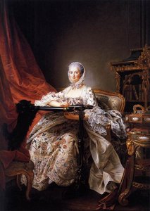 Madame De Pompadour — François Hubert Drouais, Neo-classical