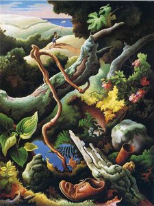 Butterfly Chaser — Thomas Hart Benton
