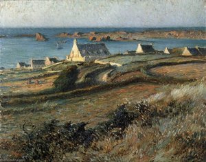 Port Blanc in Brittany