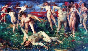 Bacchanal — Lovis Corinth