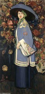 Le Manteau Chinois (anne Estelle Rice) — John Duncan Fergusson