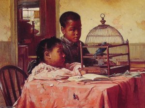 Watching The Blue Jay — Harry Herman Roseland