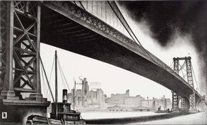Williamsburg Bridge — Louis Lozowick