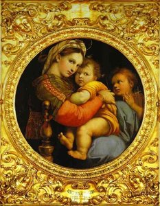 La Madonna De La Silla — Rafael, High Renaissance