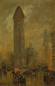 The Flatiron, New York — Alfred East
