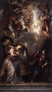 The Annunciation — Titian, Renaissance Colorism