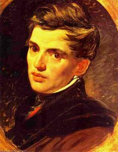 Portrait Of Alexander Bruloff. — Karl Pavlovič Brjulov, Romanticism