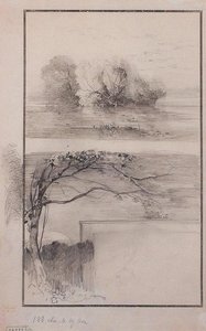 Trees Near The Water. Branches Of Trees — Aleksey Savrasov