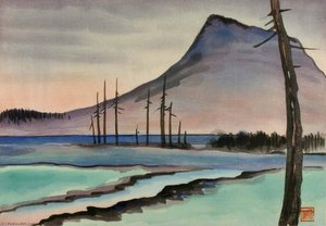 Lake Mary, Inyo National Forest — Chiura Obata