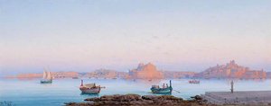 Grand Harbour, Malta, From Valletta — Luigi Galea