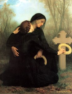 Day Of The Dead — William-adolphe Bouguereau