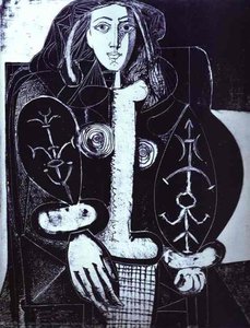 Mujer En Un Sillón I — Pablo Picasso