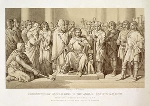 Coronation Of Harold — Daniel Maclise