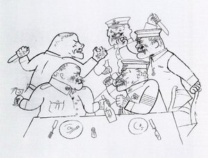 Baltikumer — George Grosz
