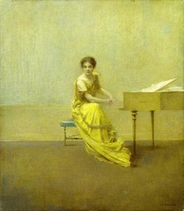 The Music Lesson — Thomas Wilmer Dewing