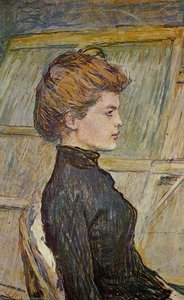 Portrait Of Helen (detail) — Henri De Toulouse-lautrec, Post-impressionism