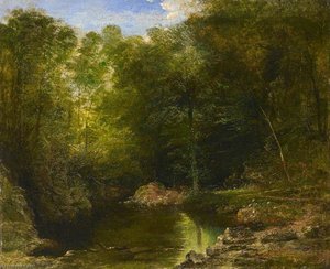 Landscape, River Scene — John Gendall
