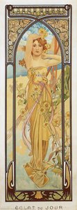 Radiance Of The Day — Alphonse Mucha