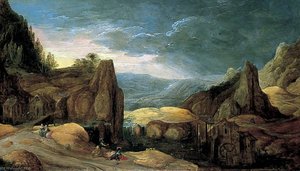 Landscape with Minerva Expelling Mars to Protect Peace and Plenty