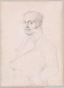 Portrait Of Hippolyte-françois Devillers — Jean-auguste-dominique Ingres